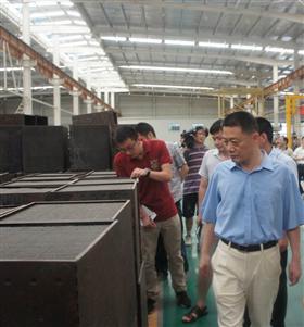 绍兴市委书记钱建民一行来我司参观考察