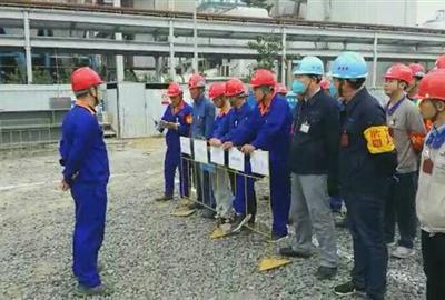 德创环保徐塘项目部组织开展火灾事故专项应急预案消防演练